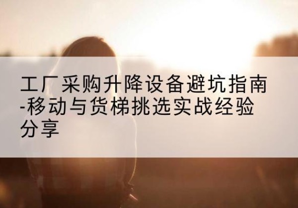林西移动式升降机怎么选-工厂采购升降设备避坑指南-移动与货梯挑选实战经验分享